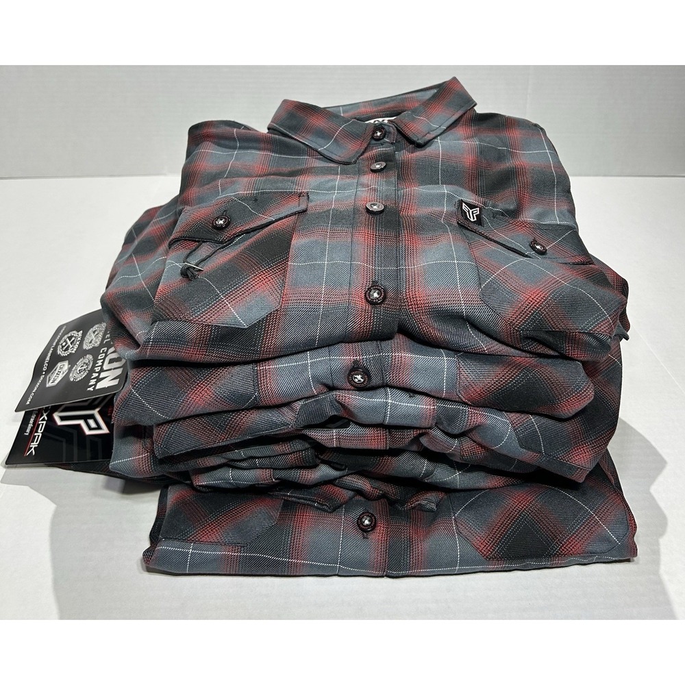 NWT Lot 10 Dixxon Women's XXL Flannel Shirts Flexpak 2024 Biker W2X Casual New